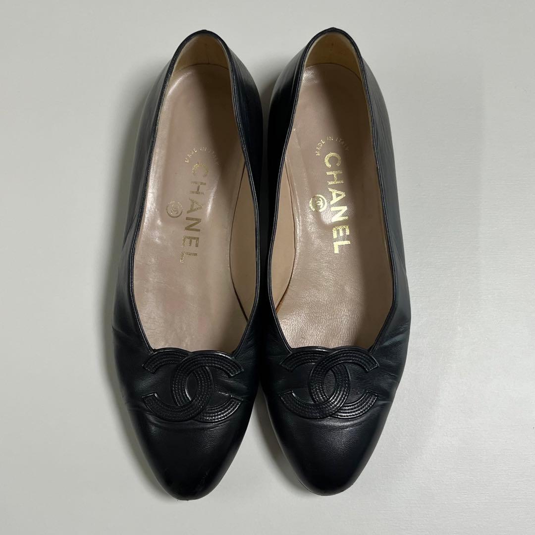CHANEL フラットシューズ　35 1/2