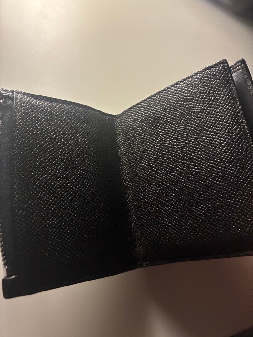 Maison Margiela 二つ折り財布 黒