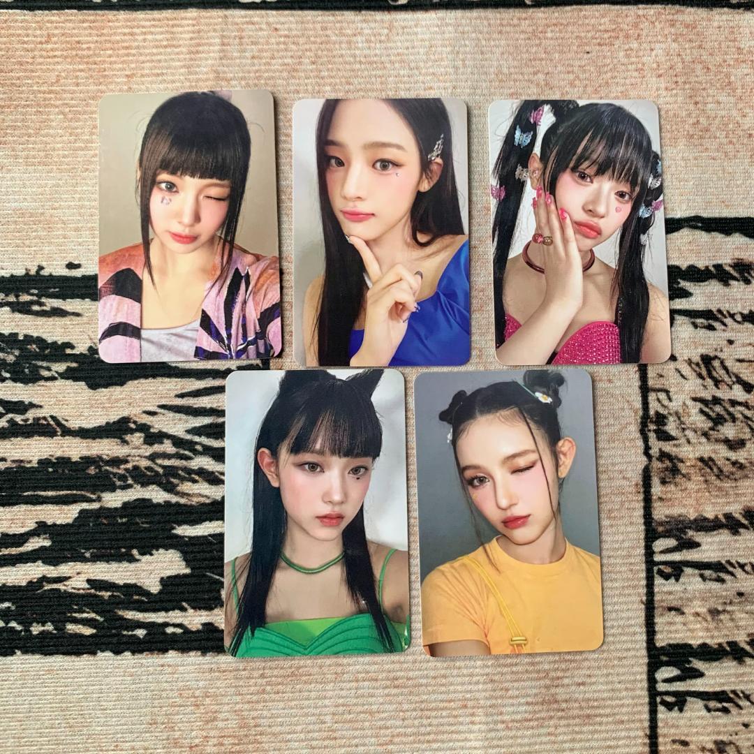 NewJeans サノク Get Up 公開放送 トレカ 5枚セット