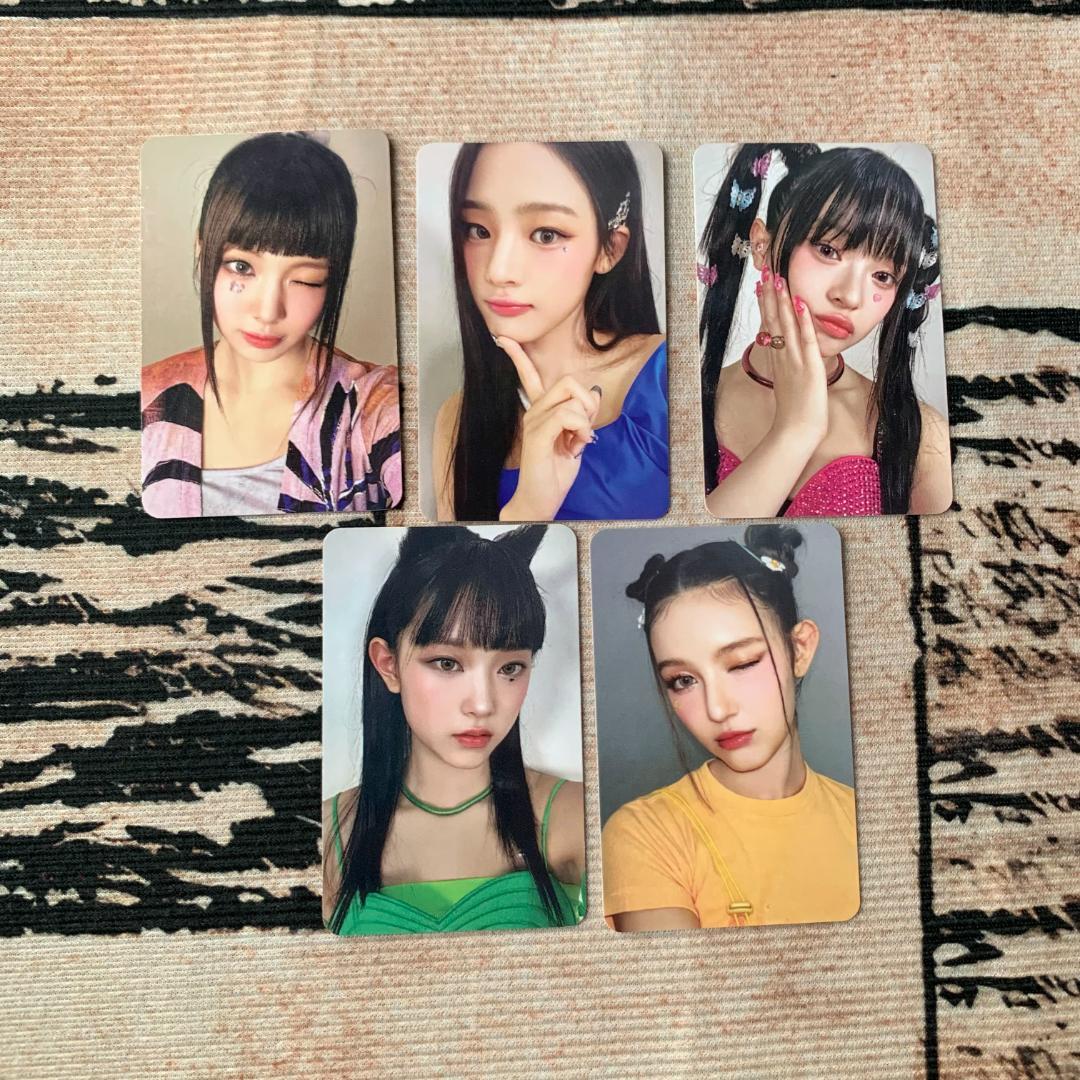 NewJeans サノク Get Up 公開放送 トレカ 5枚セット