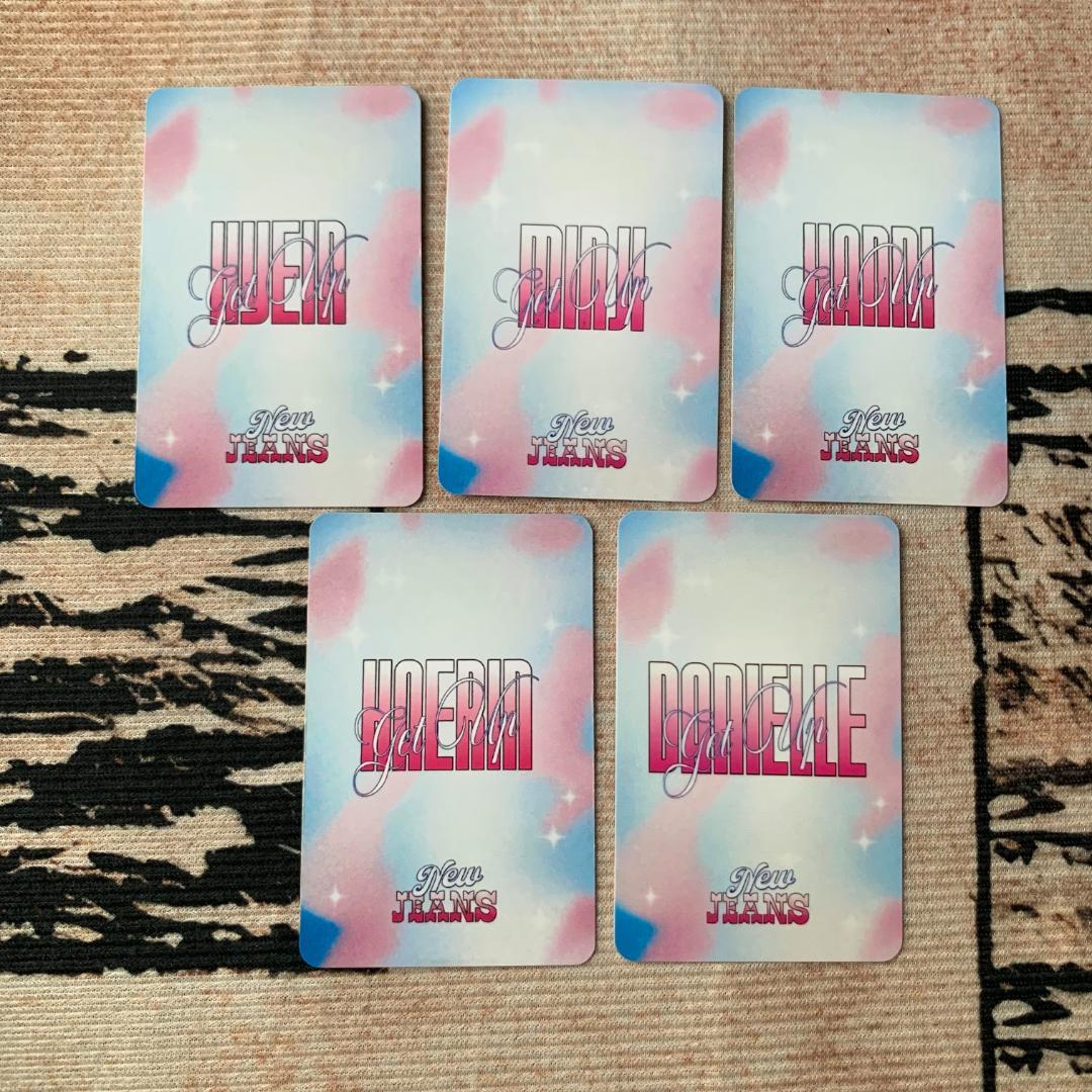 NewJeans サノク Get Up 公開放送 トレカ 5枚セット