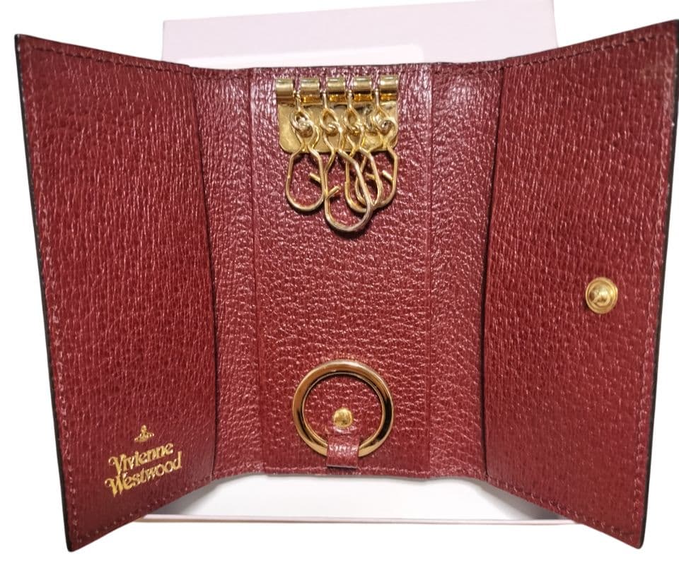 新品未使用 箱タグ付き ヴィヴィアンウェストウッド 本革キーケース