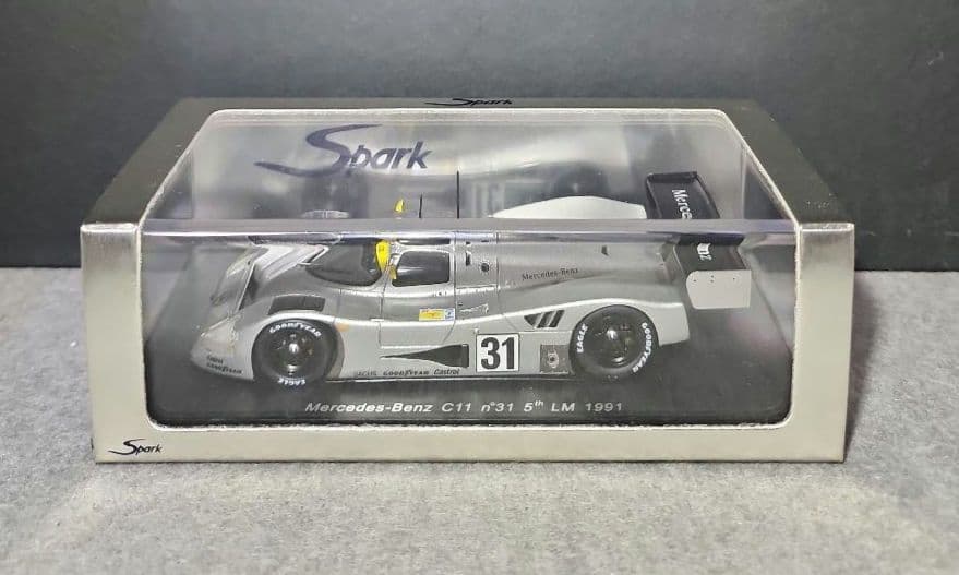 スパークモデル 1/43スケール メルセデスベンツC11、C291 ４台セット