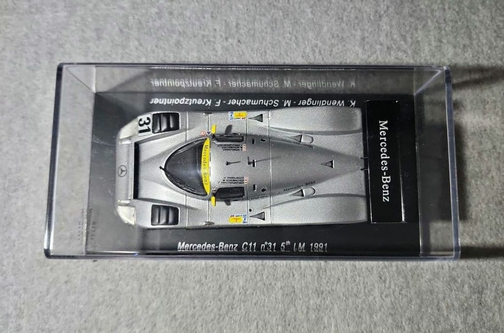 スパークモデル 1/43スケール メルセデスベンツC11、C291 ４台セット