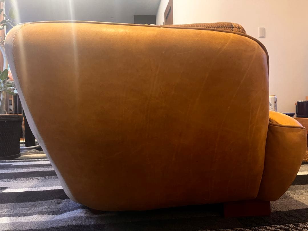 CRASH GATE オピアム 3人掛け ソファ 本革 レザー 関家具