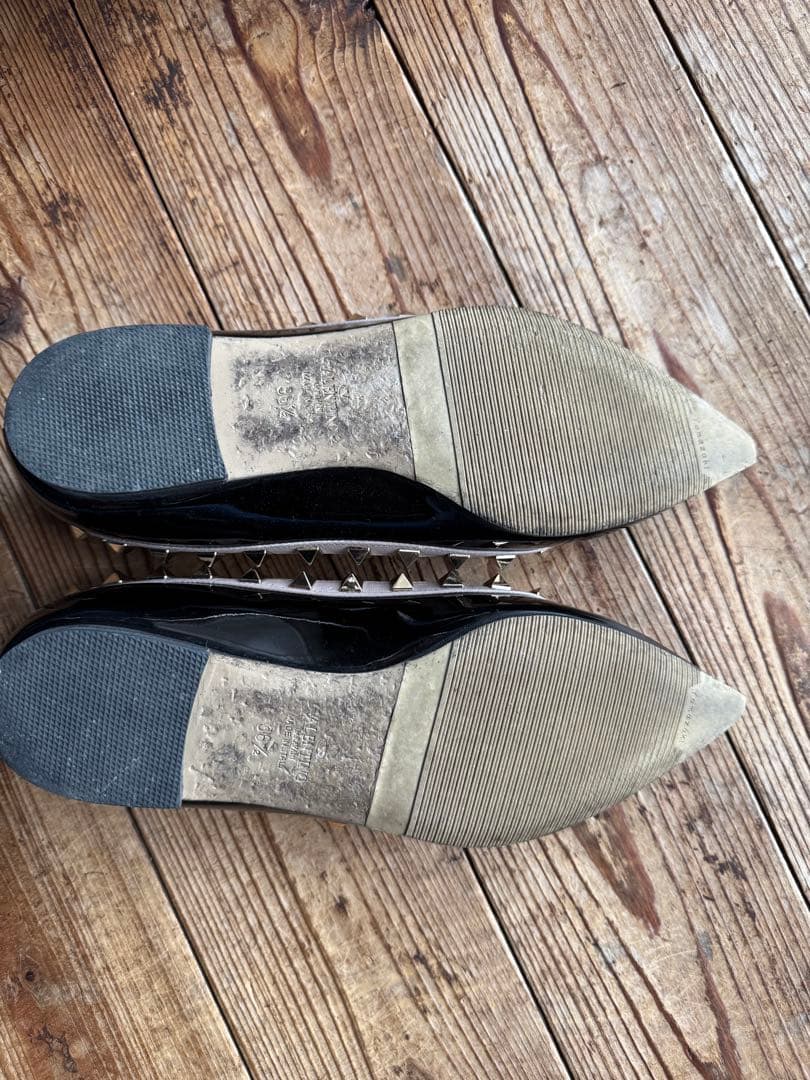 VALENTINO スタッズ付きフラットシューズ⭐︎36ハーフ