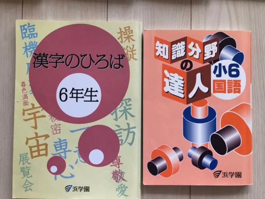 浜学園小6国語テキスト1〜4+知識の達人+漢字の広場