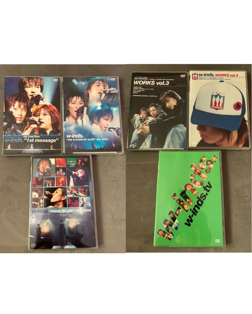 w-inds. DVD×6本セット（ポストカード付）