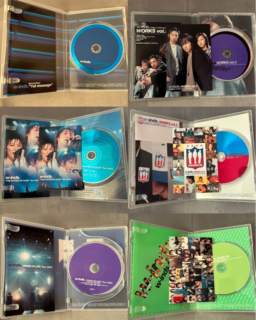 w-inds. DVD×6本セット（ポストカード付）