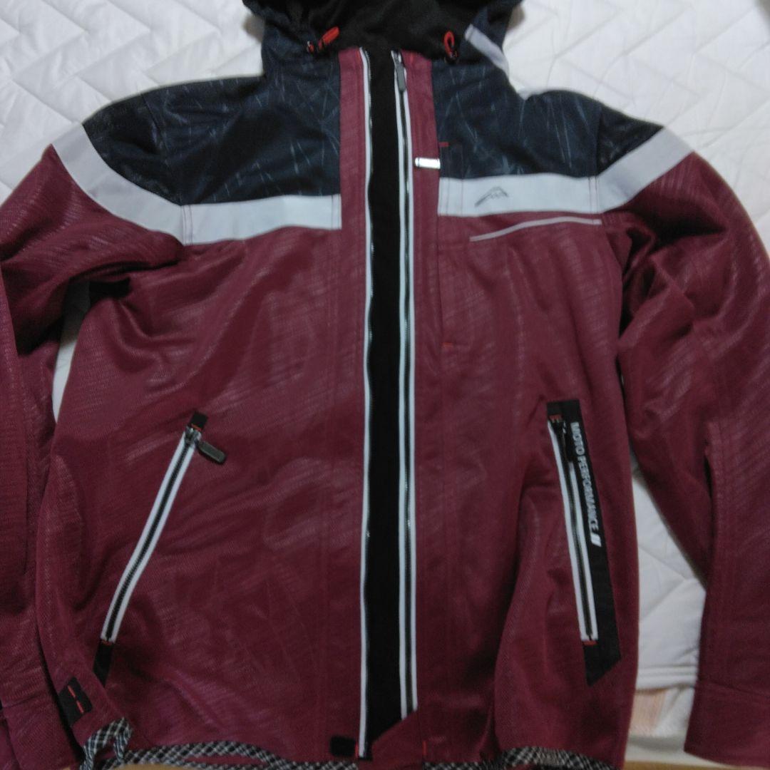 KUSHITANI フルメッシュパーカージャケット　XL　ネイビー/レンガ