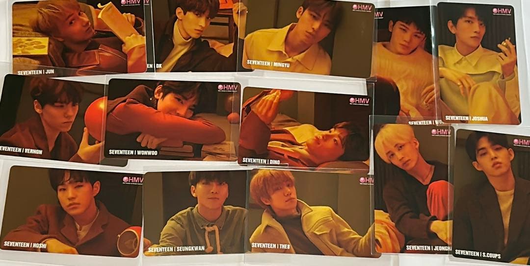 SEVENTEEN hmv特典 トレカ