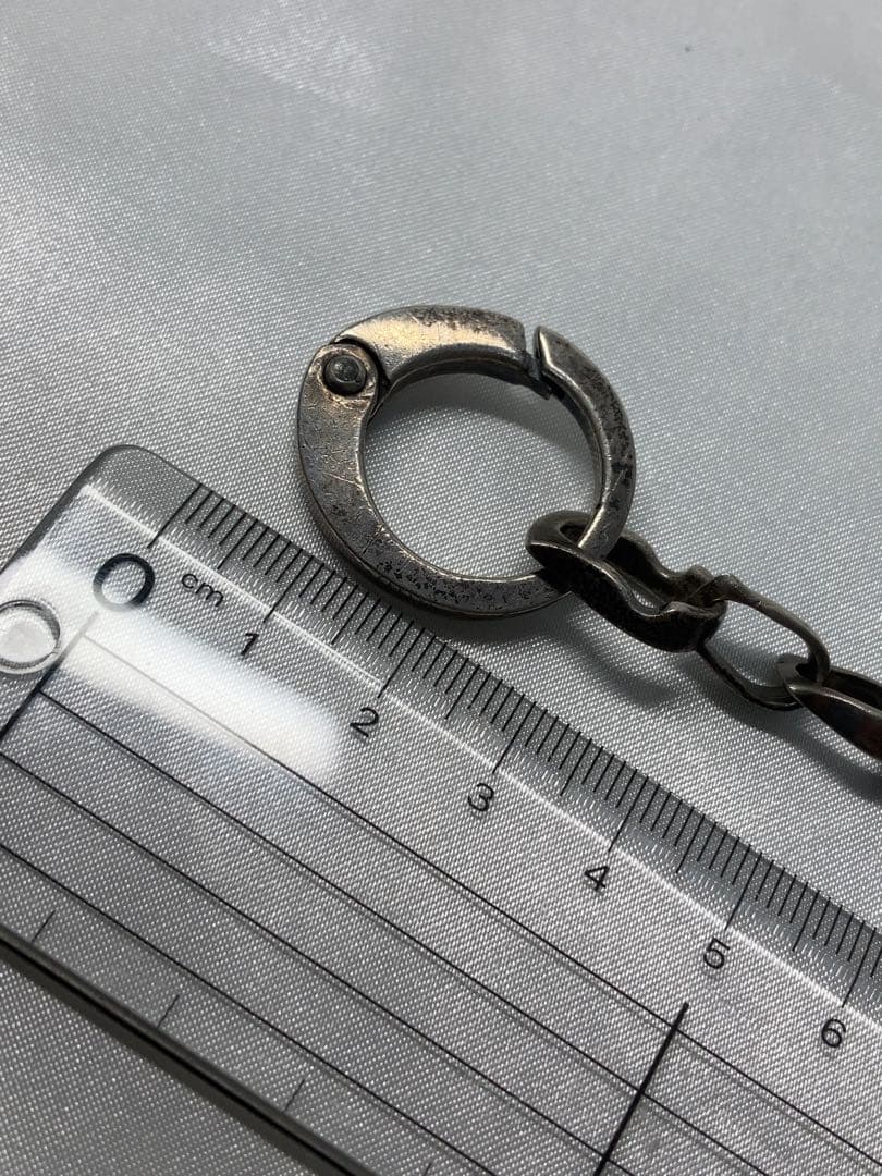 <美品> シルバー 925 ウォレットチェーン　50㎝