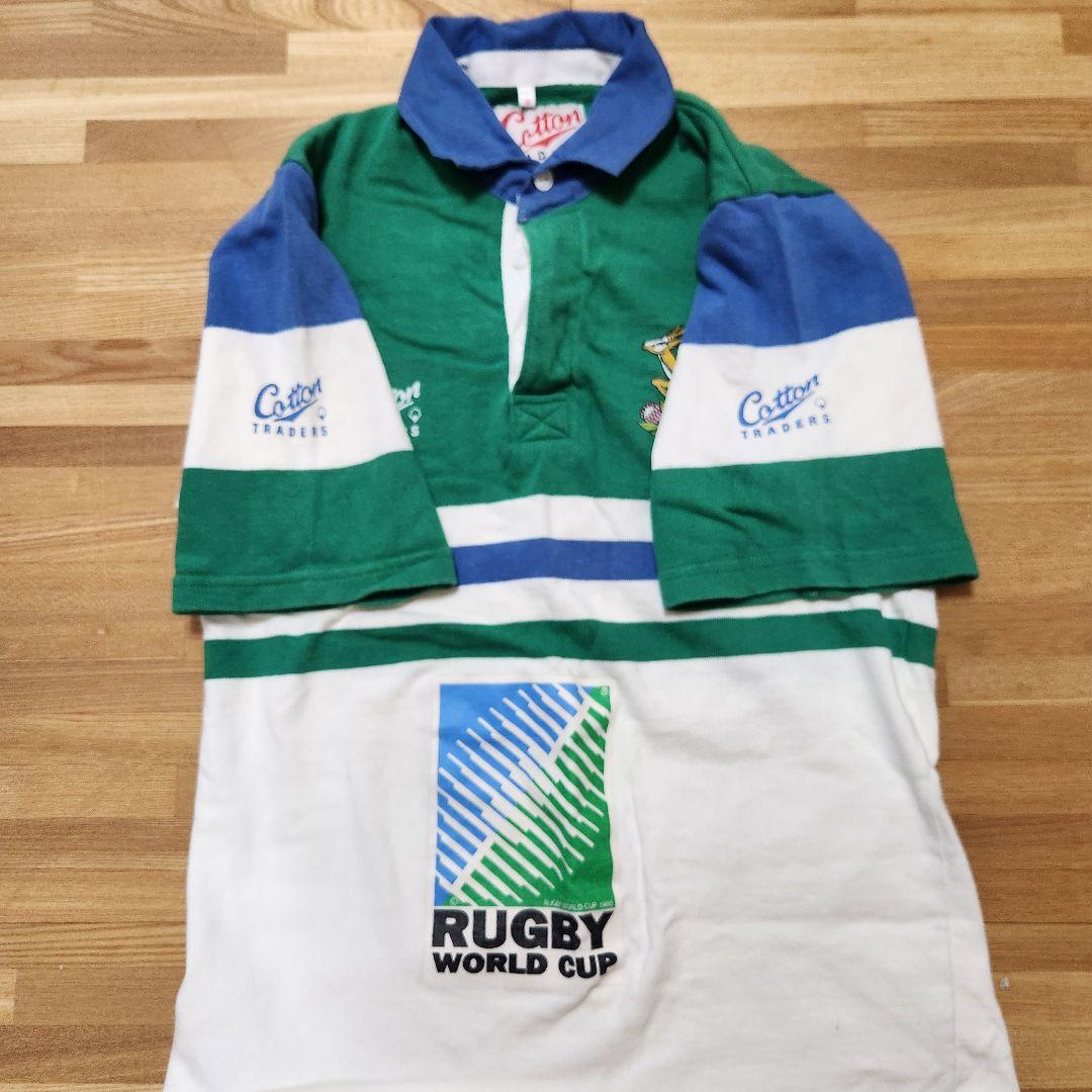 激レア コットン トレーダース ユニフォーム ワールドカップ ラガーシャツ