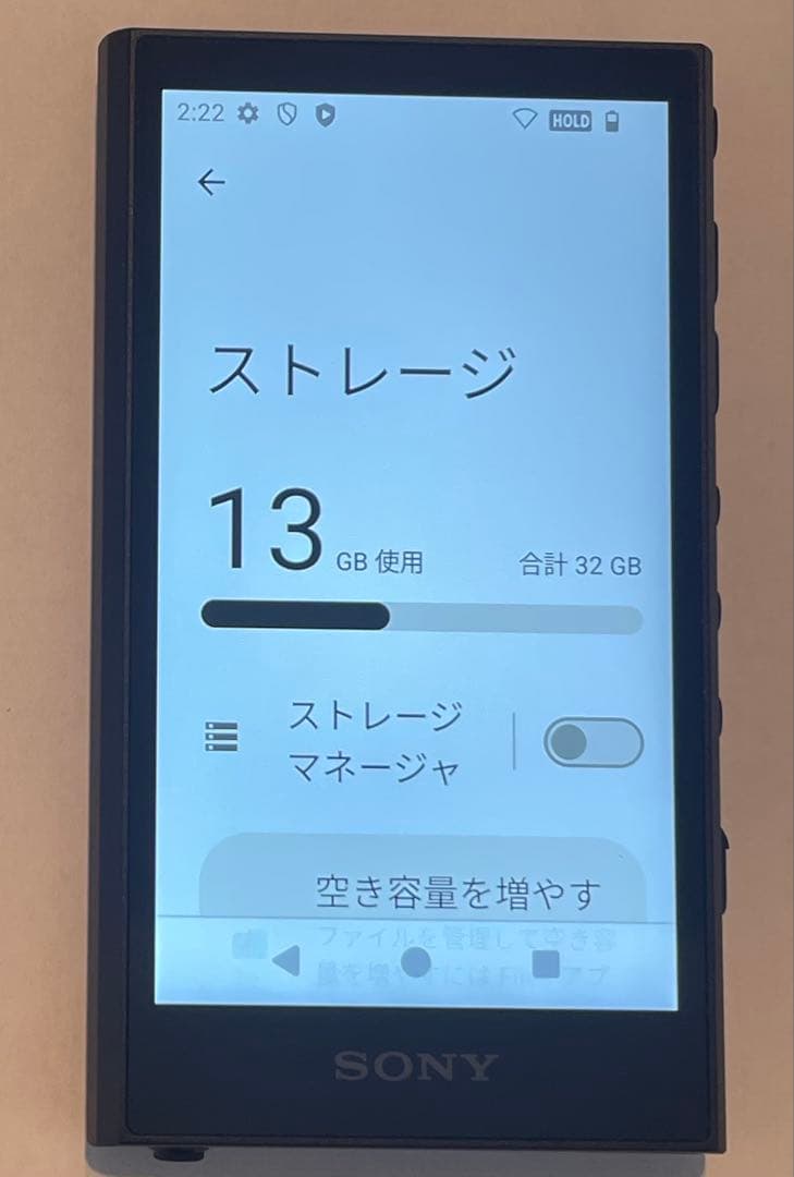 SONY NW-A300Series デジタルオーディオプレーヤー