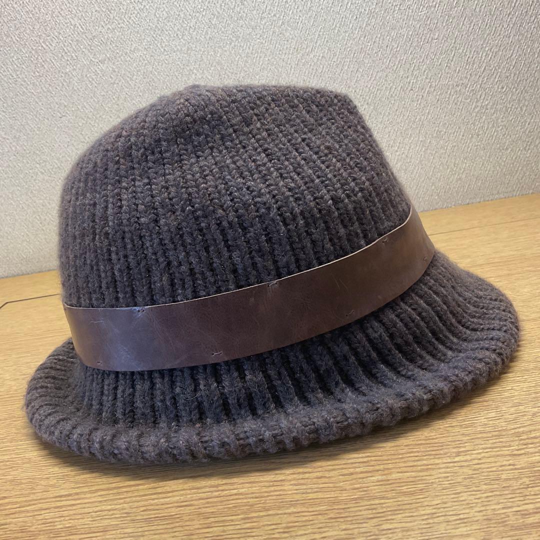 fです！　ブルネロクチネリカシミヤ100%ニットハットユニセックスMサイズ