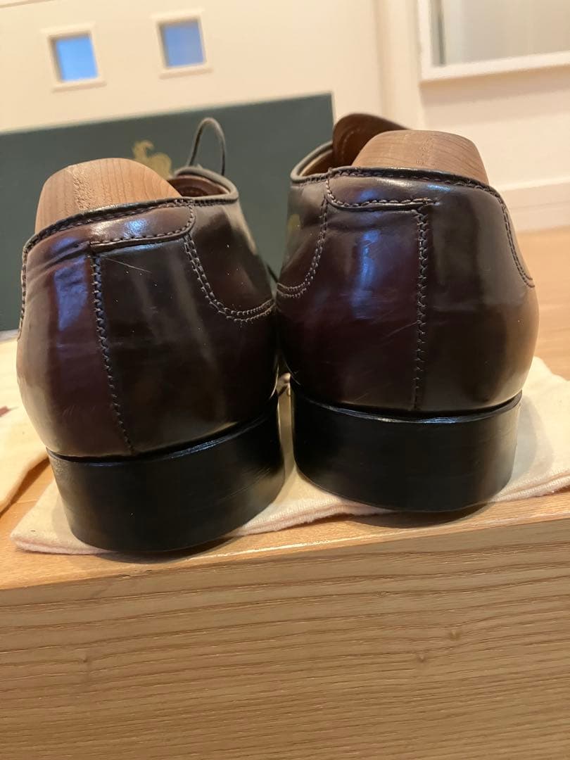 踵新品　オールデン ALDEN コードバン　モディファイドラスト　9d