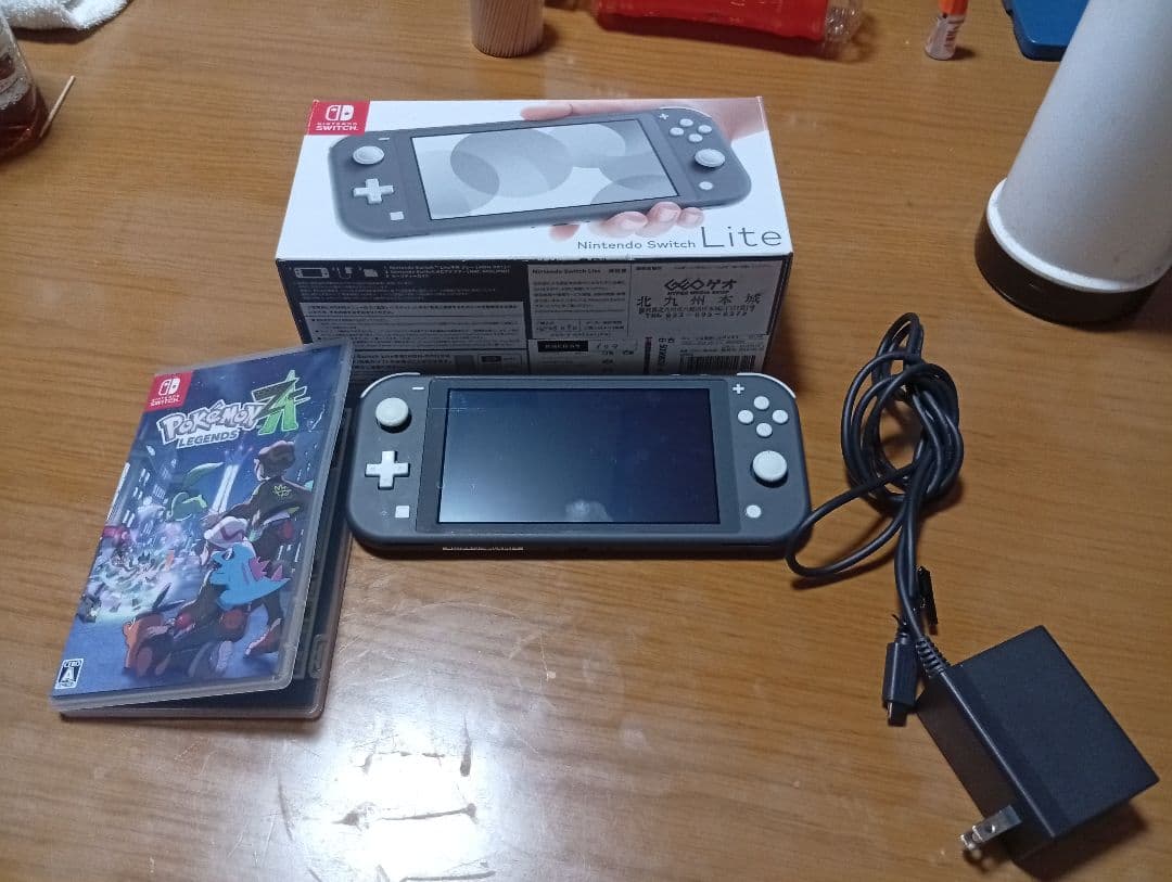Nintendo Switch Lite グレー ポケモンソフト付き