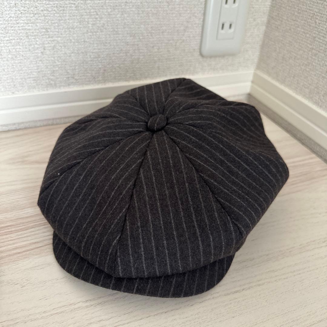 A BATHING APE ストライプキャスケット