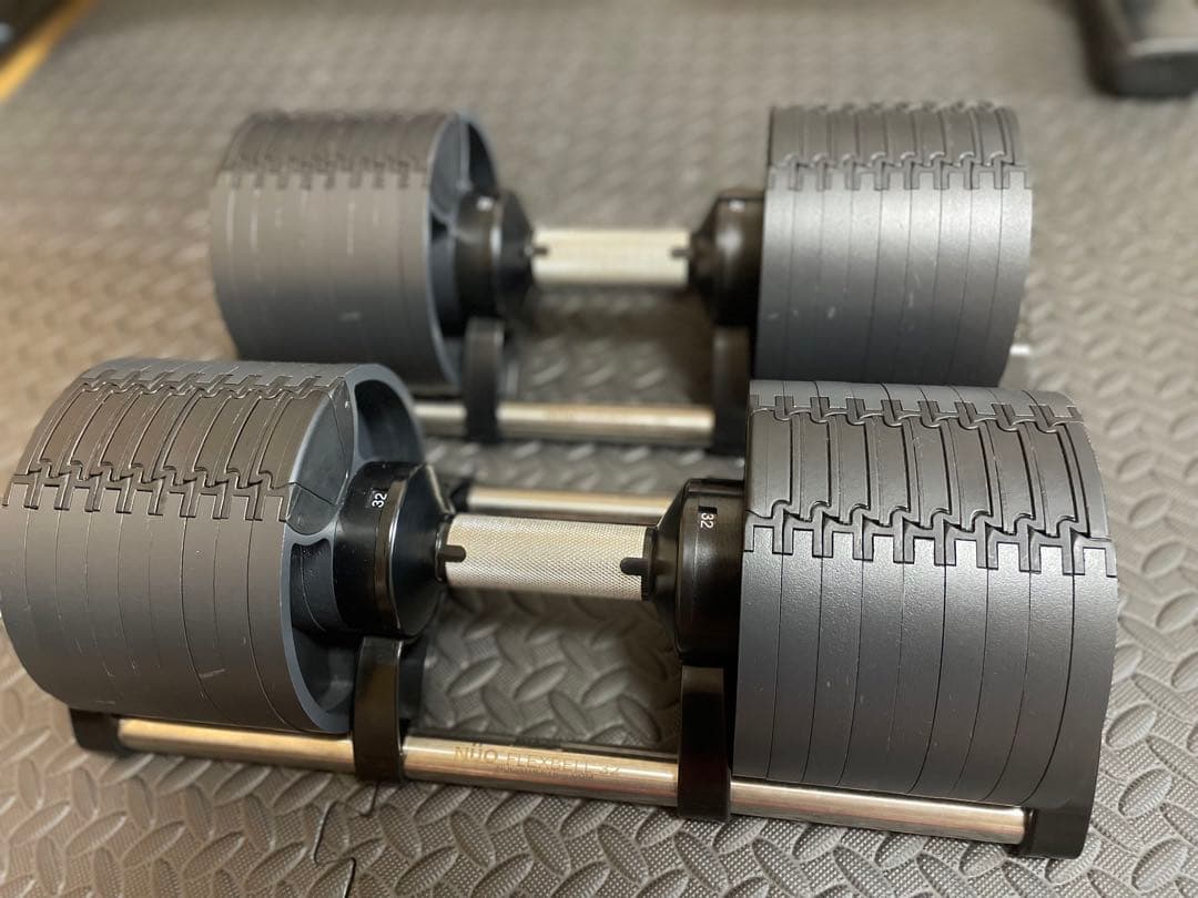 可変式ダンベル　フレックスベル　32kg 4kg刻み ①