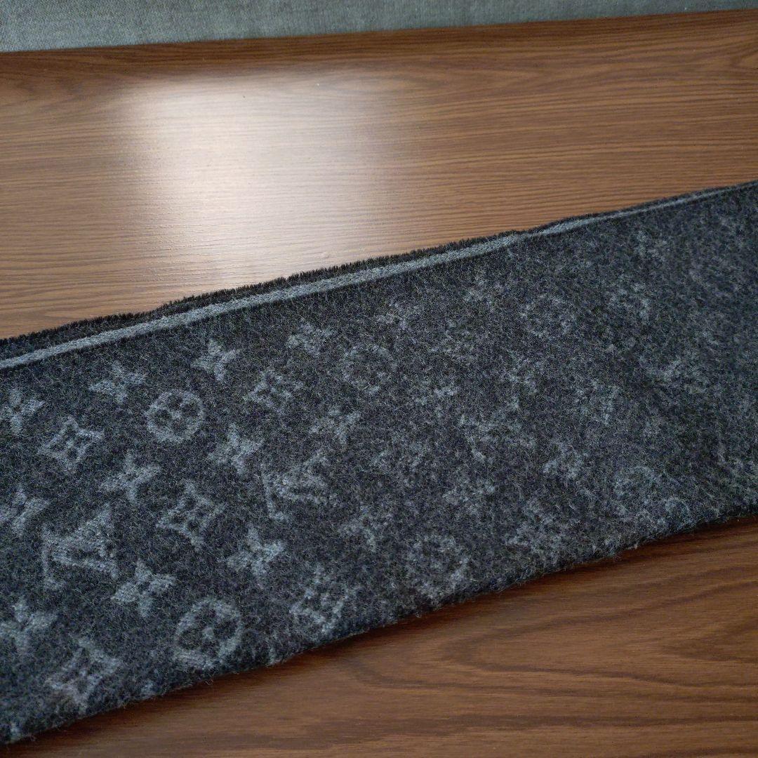 ルイ・ヴィトン　ツートーンカラー　カシミヤマフラー