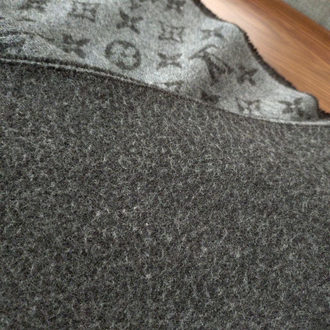 ルイ・ヴィトン　ツートーンカラー　カシミヤマフラー