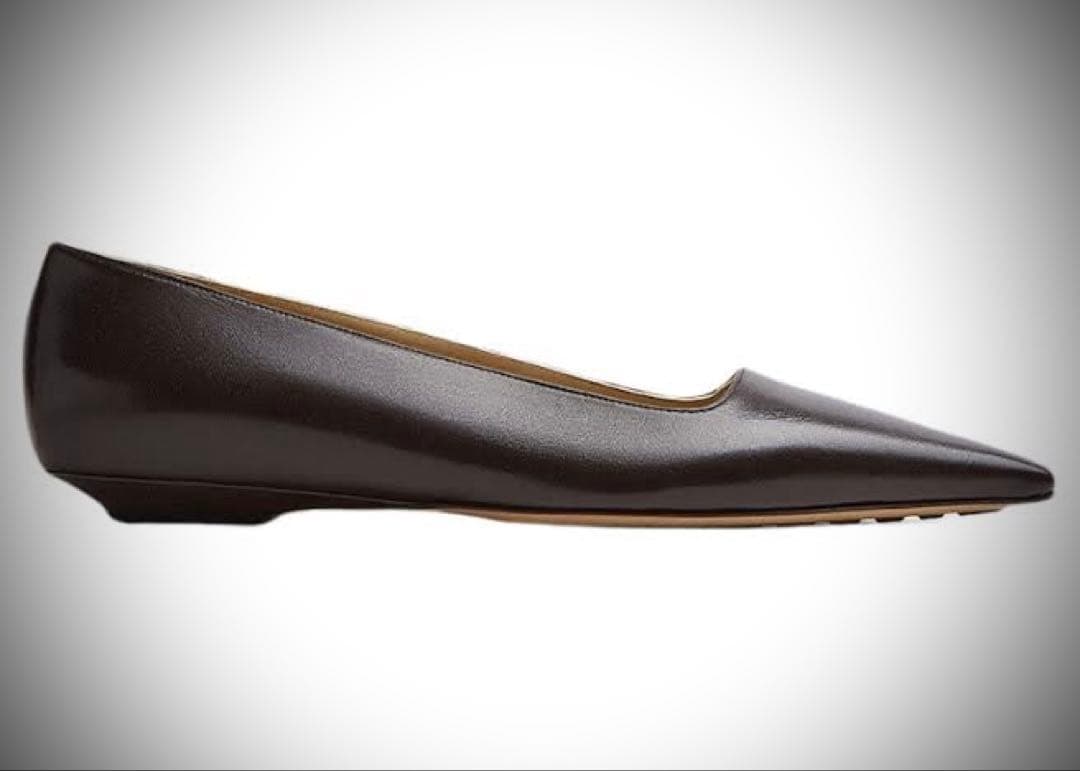 BOTTEGA VENETA ボッテガヴェネタ フラットシューズ ブラウンレザー