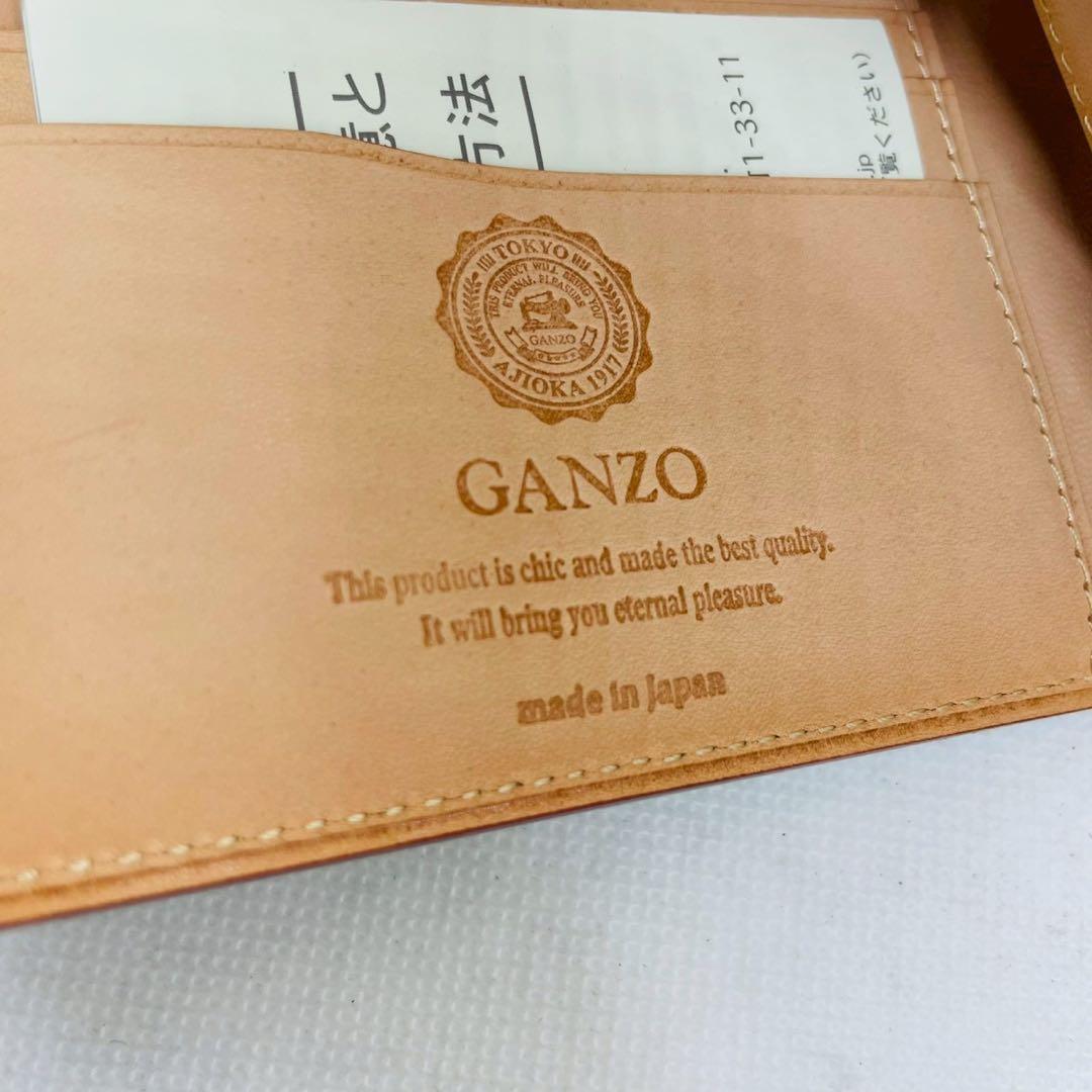【mh/11.26/40】GANZO ガンゾ 2つ折り財布