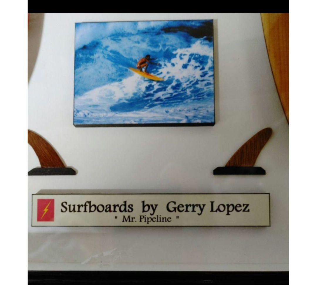 ジェリ－ロペス　額入り　サーフボード