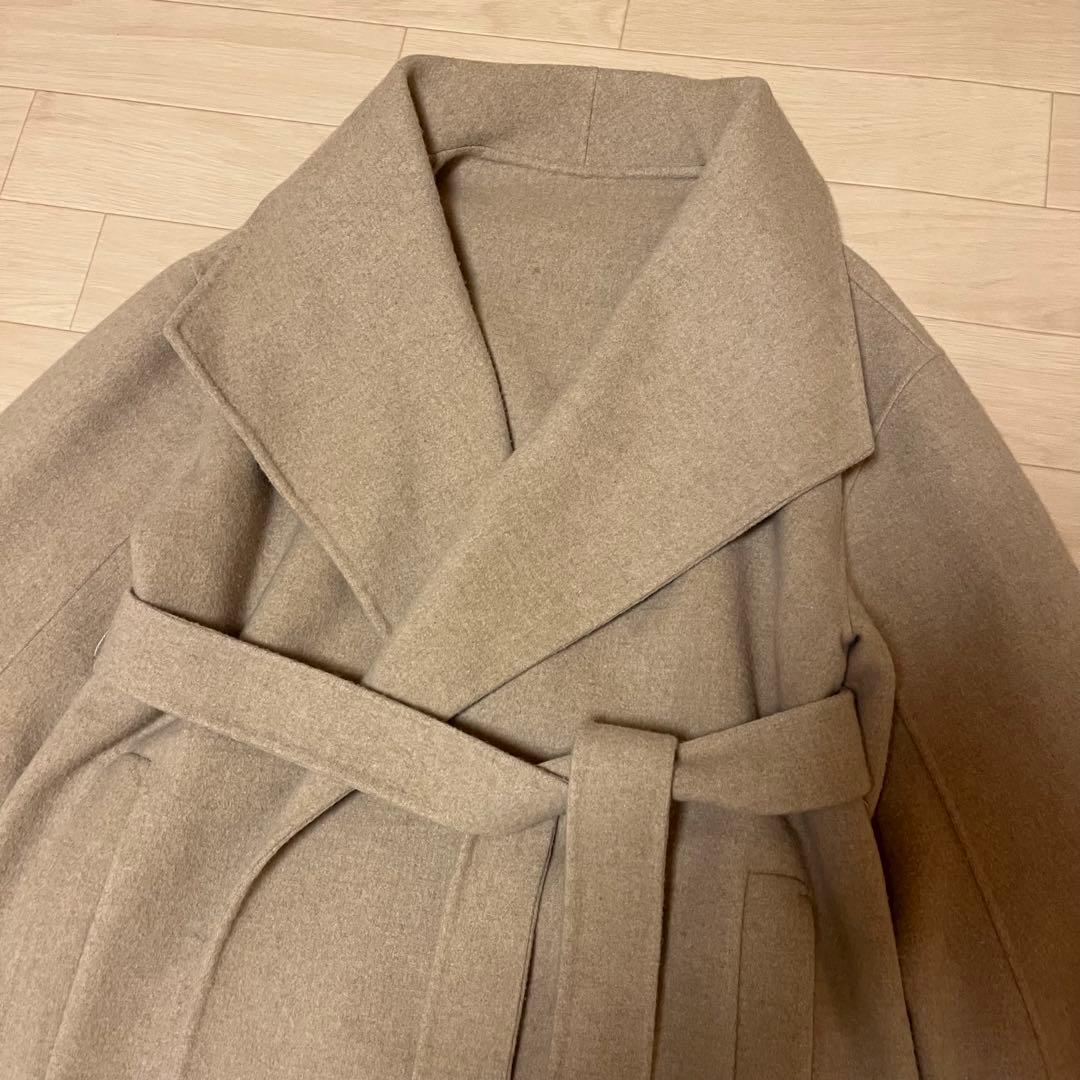 高級感◎ ESTNATION ウールビーバーコート ショールカラー 完売品
