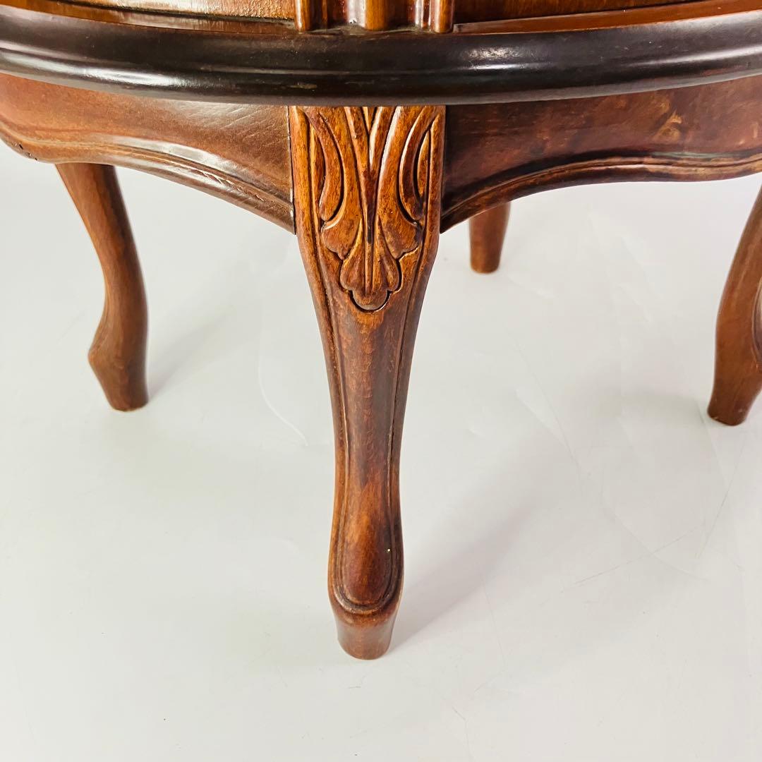 【美品・匿名配送】アンティーク調 猫脚 キャビネット 2段 チェスト コンソール