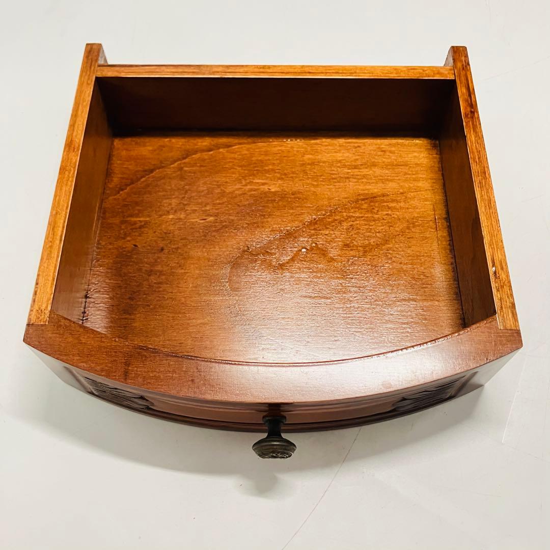 【美品・匿名配送】アンティーク調 猫脚 キャビネット 2段 チェスト コンソール