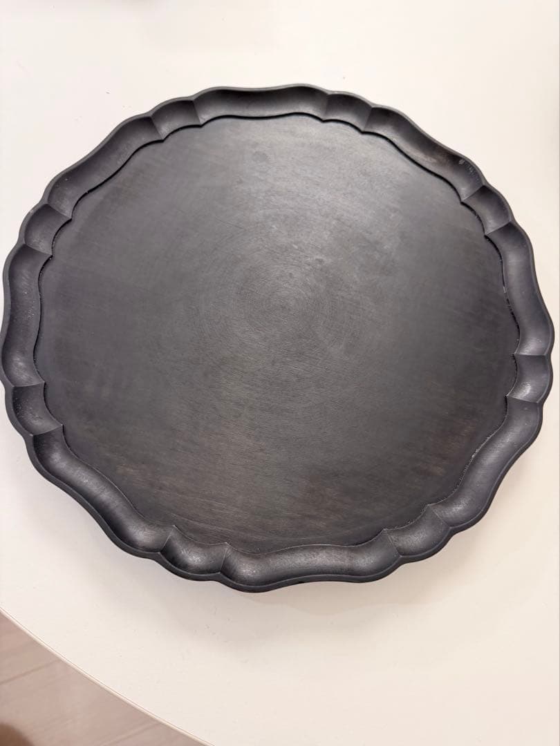 【井藤昌志】イタリアンラウンドプレートS ブラック