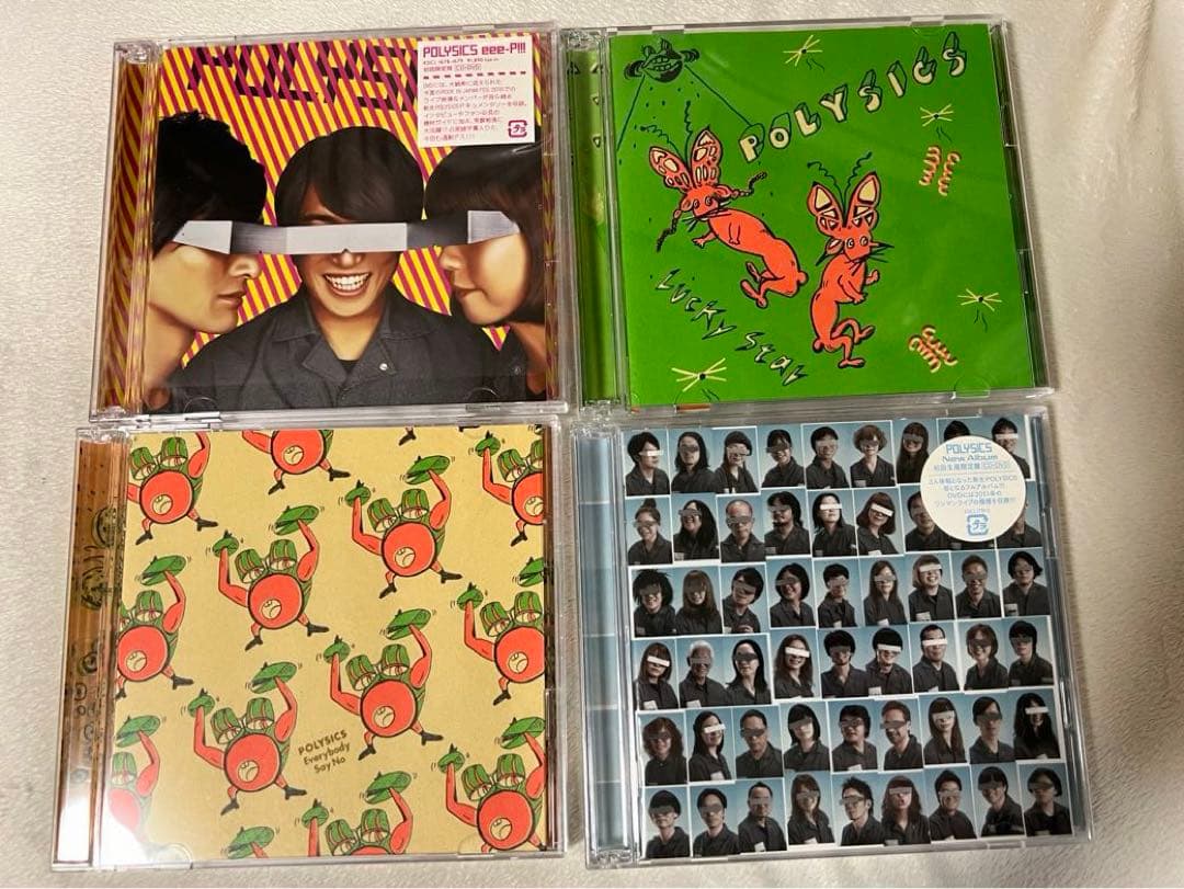 POLYSICS CD シングル　アルバム　まとめ　特典