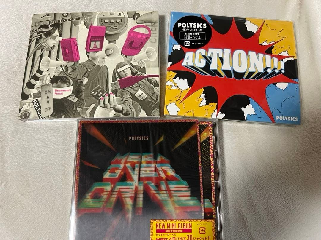 POLYSICS CD シングル　アルバム　まとめ　特典