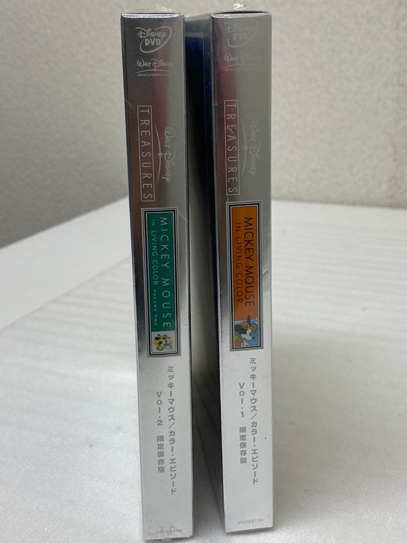 3-2796 ミッキーマウス / カラー・エピソード Vol.1、2 限定保存版
