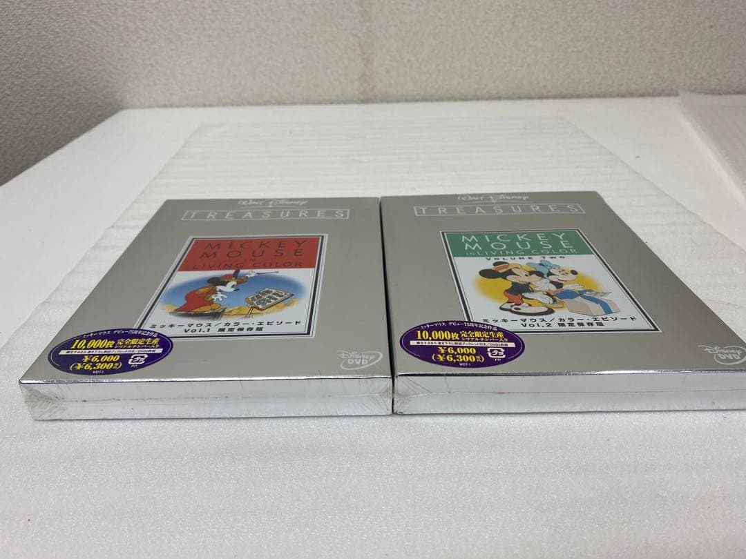3-2796 ミッキーマウス / カラー・エピソード Vol.1、2 限定保存版