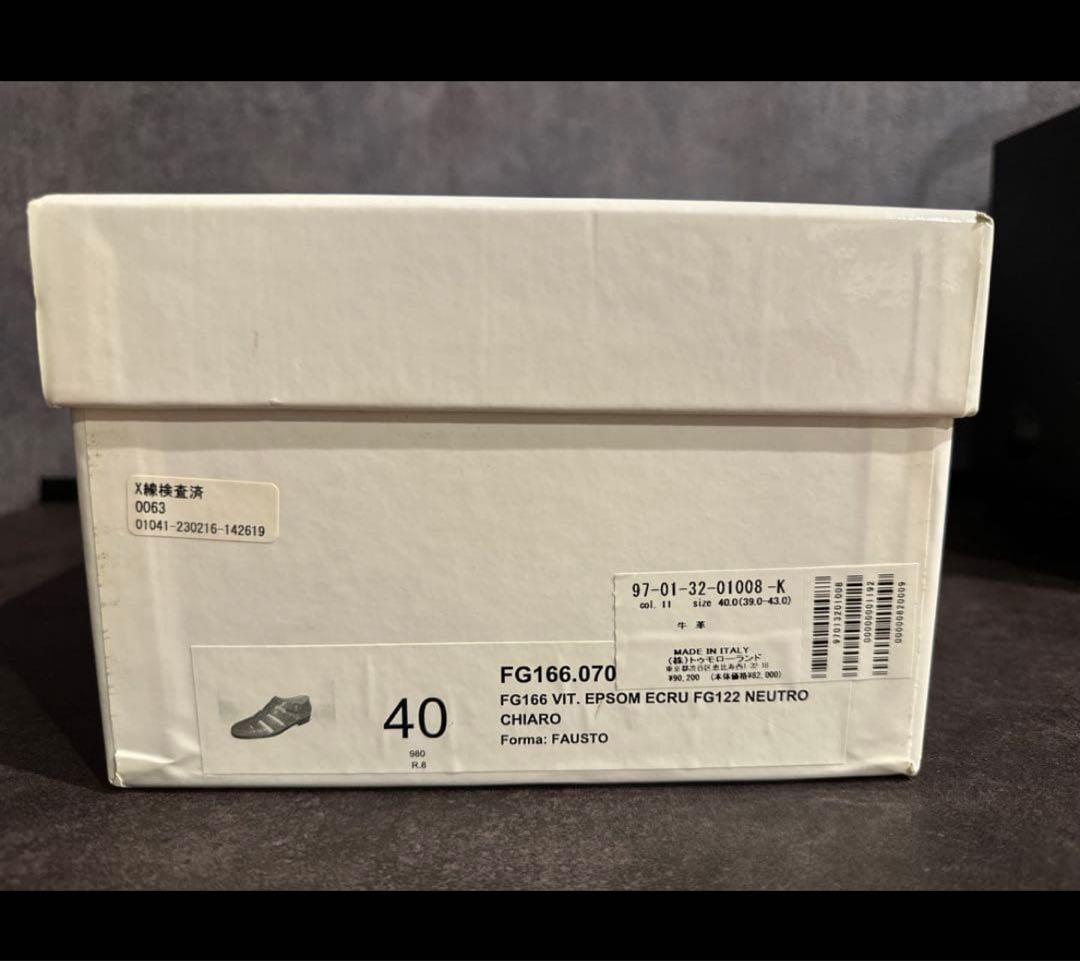 F.LLI GIACOMETTI FG166 別注グルカサンダル 40