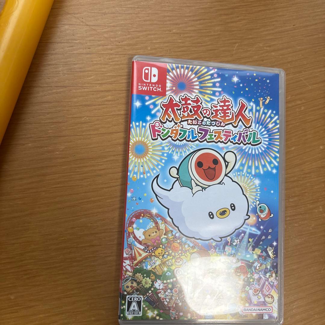 【値下げ】太鼓の達人　ドンダフルフェスティバル　太鼓とバチ