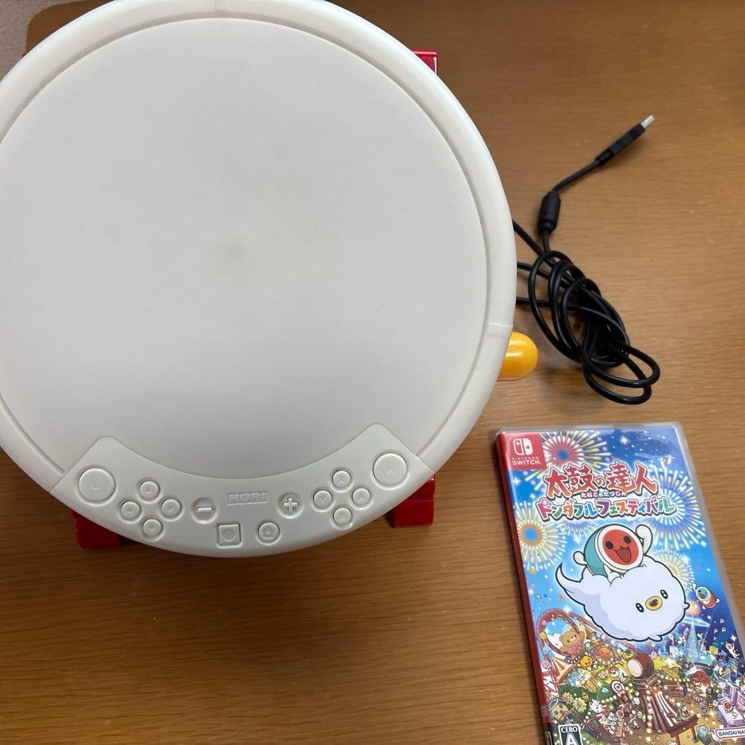 【値下げ】太鼓の達人　ドンダフルフェスティバル　太鼓とバチ