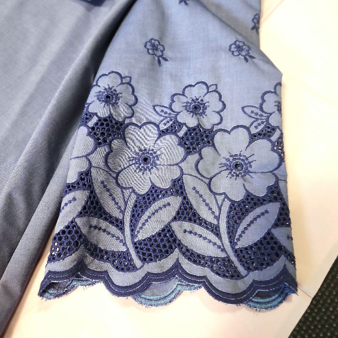 最終新品M'S GRACY 花柄刺繍 チュニック