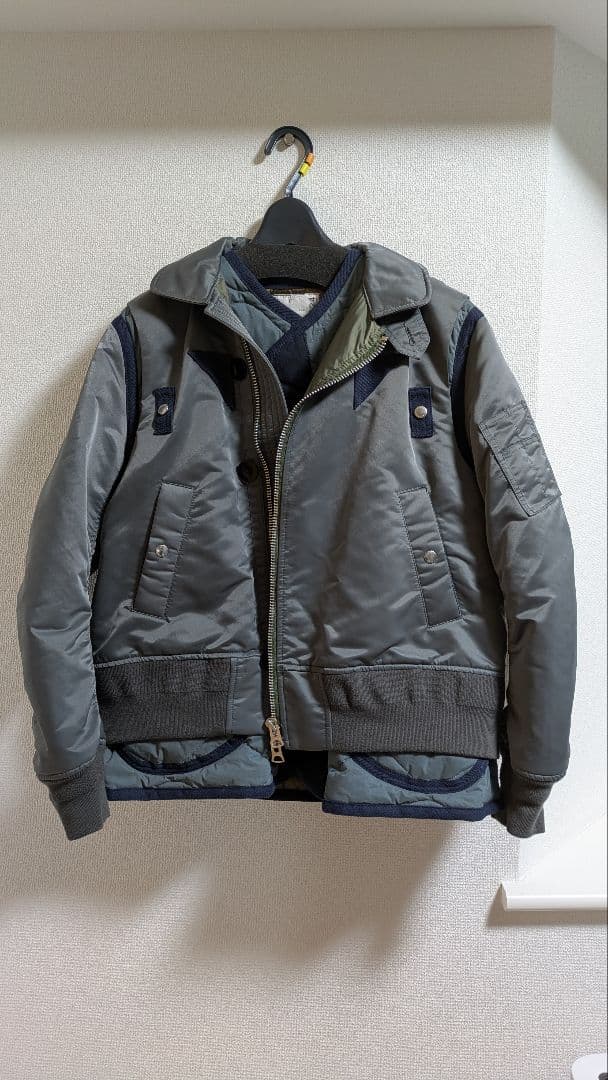 Sacai　ドッキングMA-1（22-02824M）
