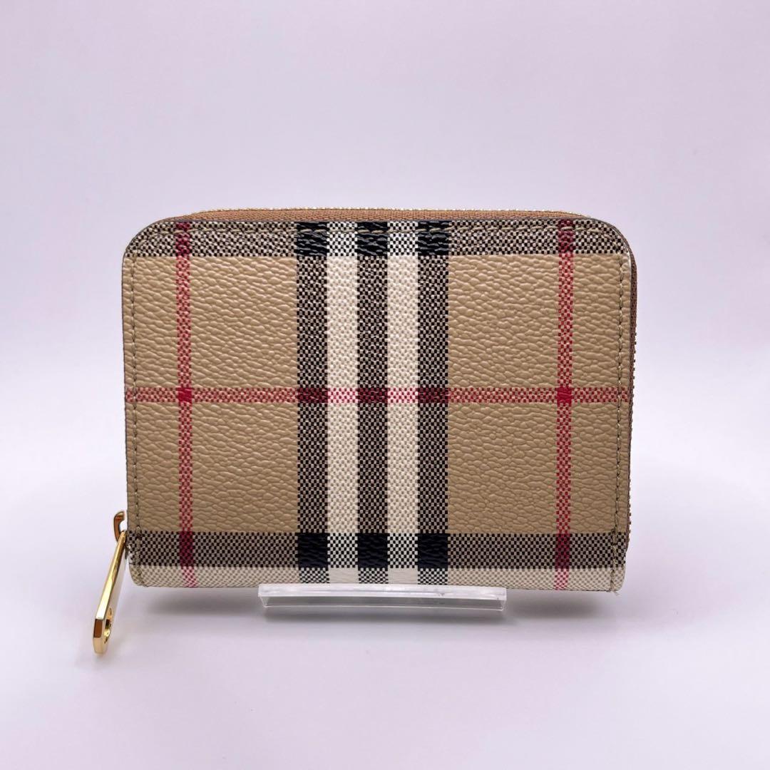 美品✨ バーバリー　ケース　財布 ノバチェック 付属品付き