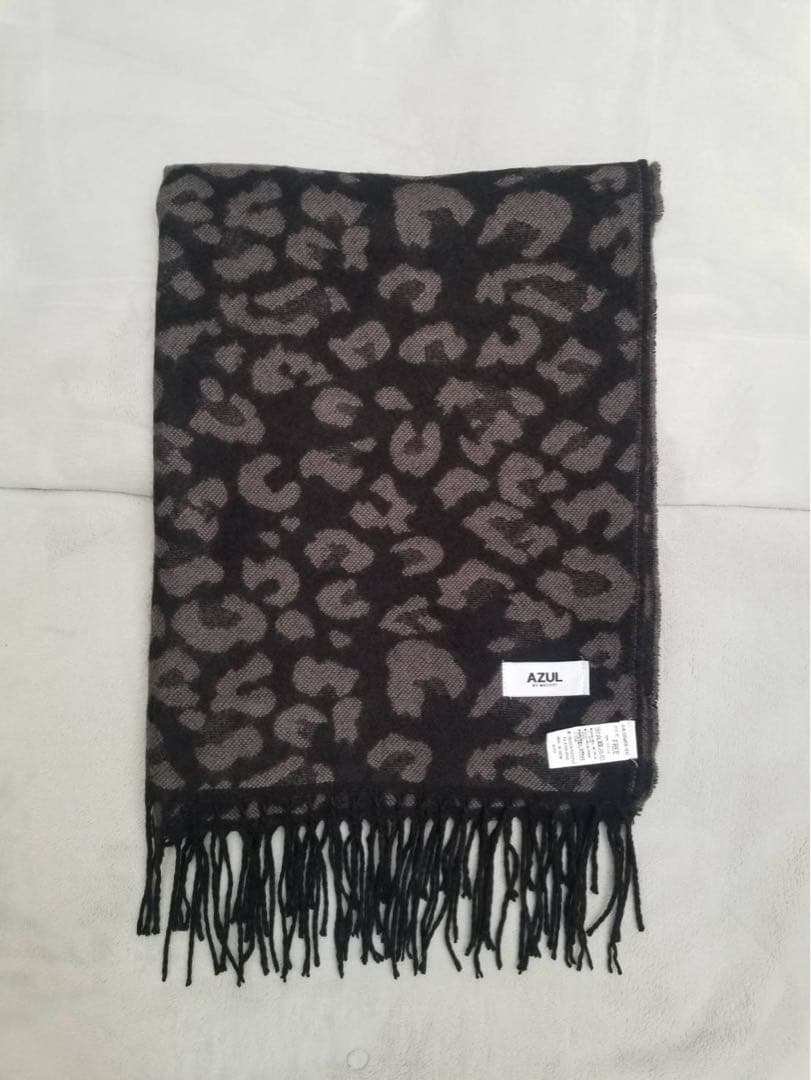 AZUL by moussy ビッグレオパードストール