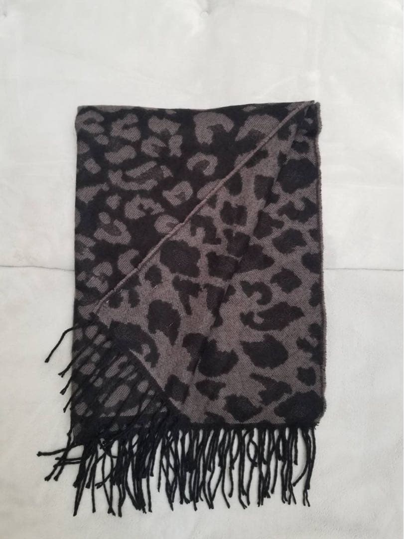 AZUL by moussy ビッグレオパードストール