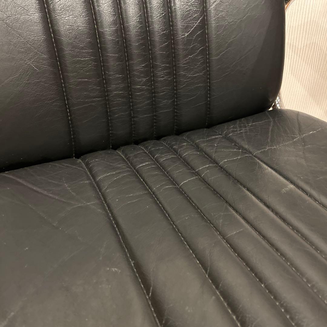 【美品】giroflex 83 BRASA レザーオフィスチェア 昇降機能付き