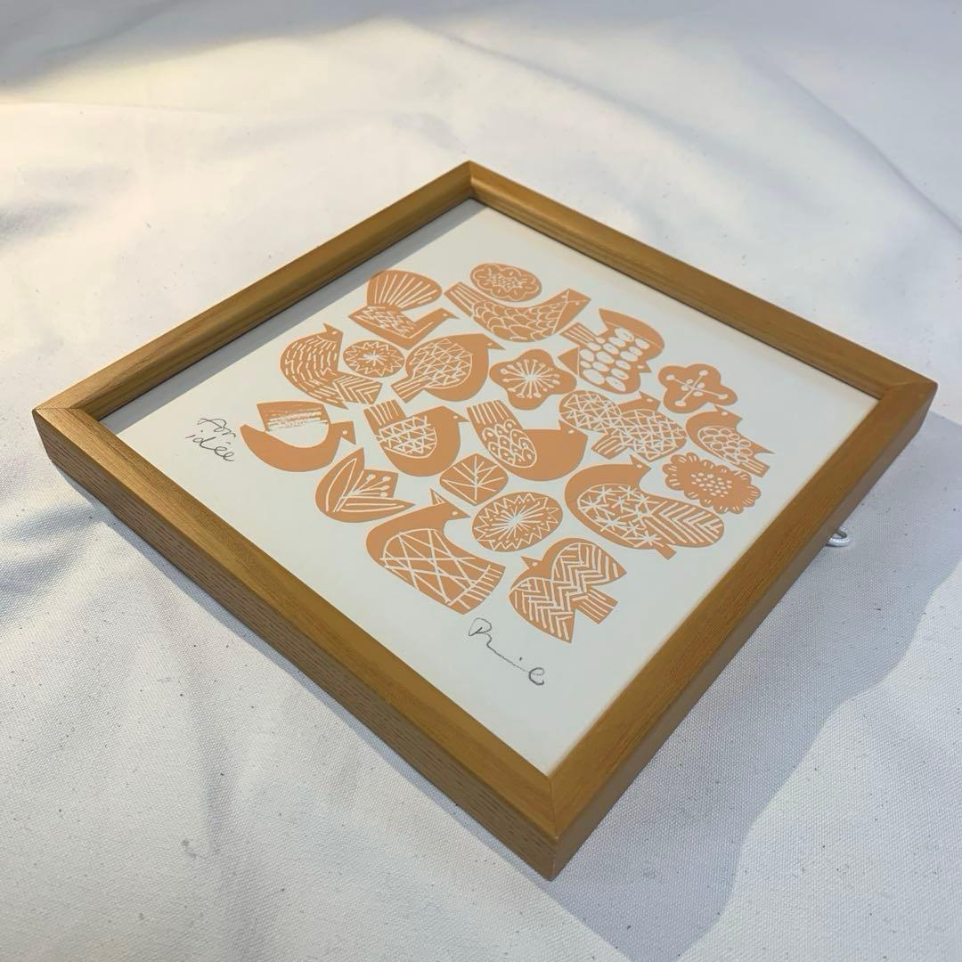 バーズワーズ idee 額装 廃盤