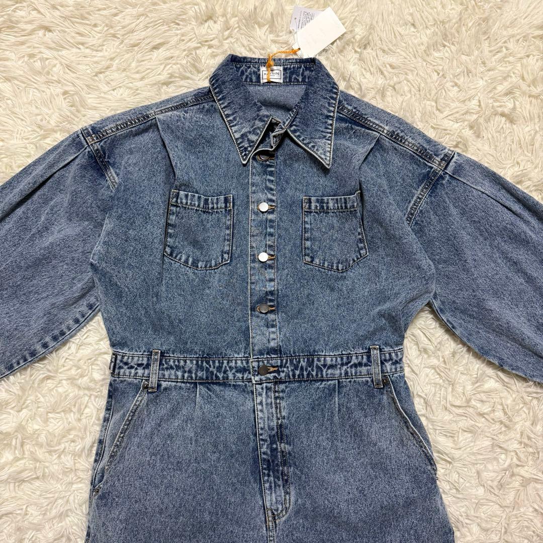 新品タグ付きKatrin TOKYO カトリントウキョウデニムオールインワン