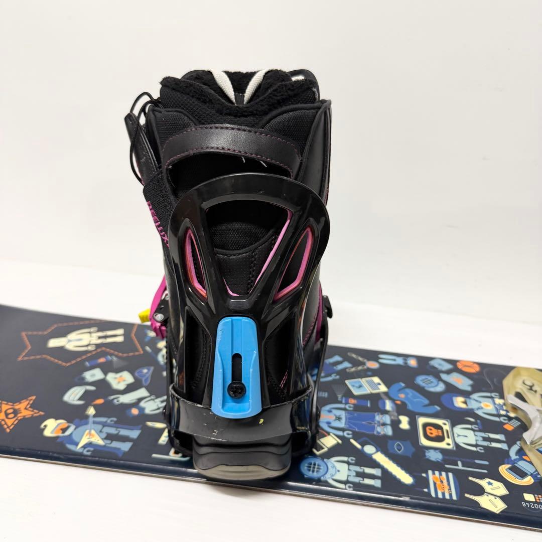 SALOMON レディース　キッズ　スノボセット　サロモン　スノーボード　ブーツ