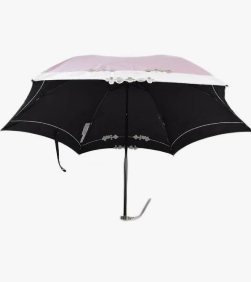 新品アンテプリマ☆プレイイングモチーフ晴雨兼用 日傘 ピンク ☆サマーシールド