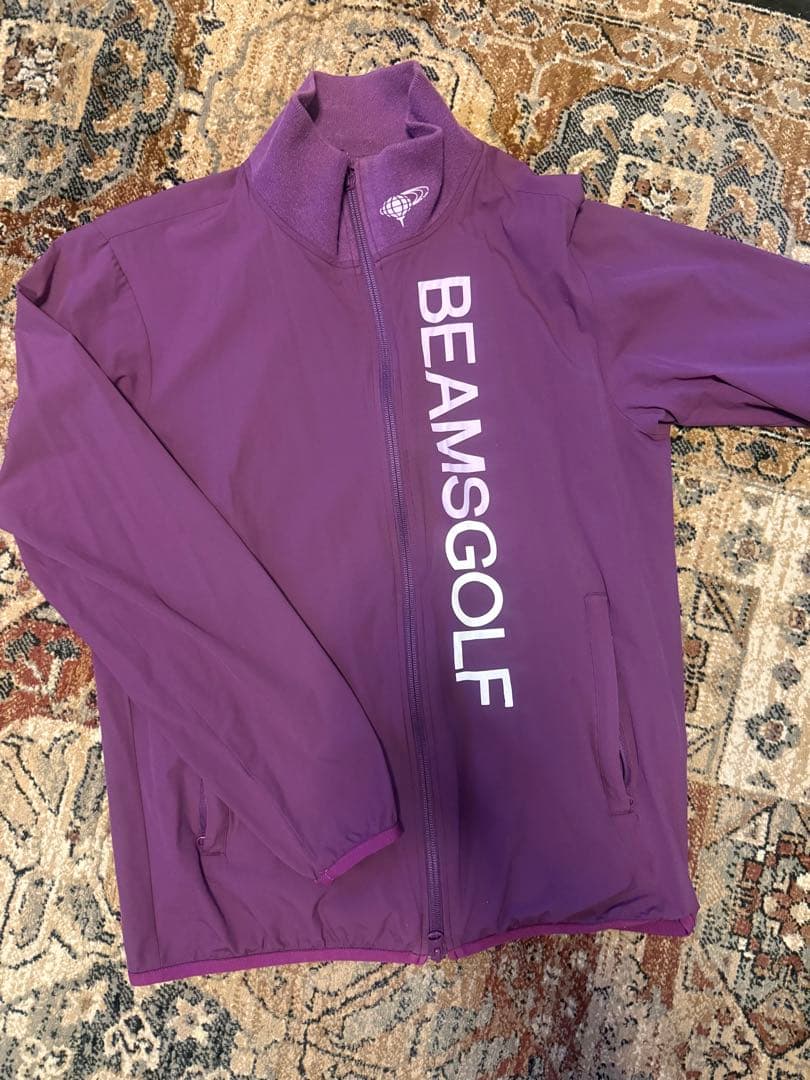 BEAMSGOLF パープル　ジャケット S
